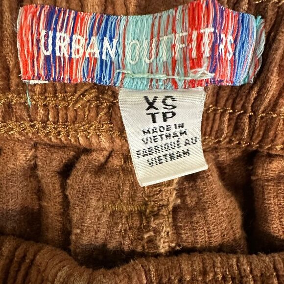 Urban outfitters embroidered flower corduroy pants brown - Picture 4 of 4